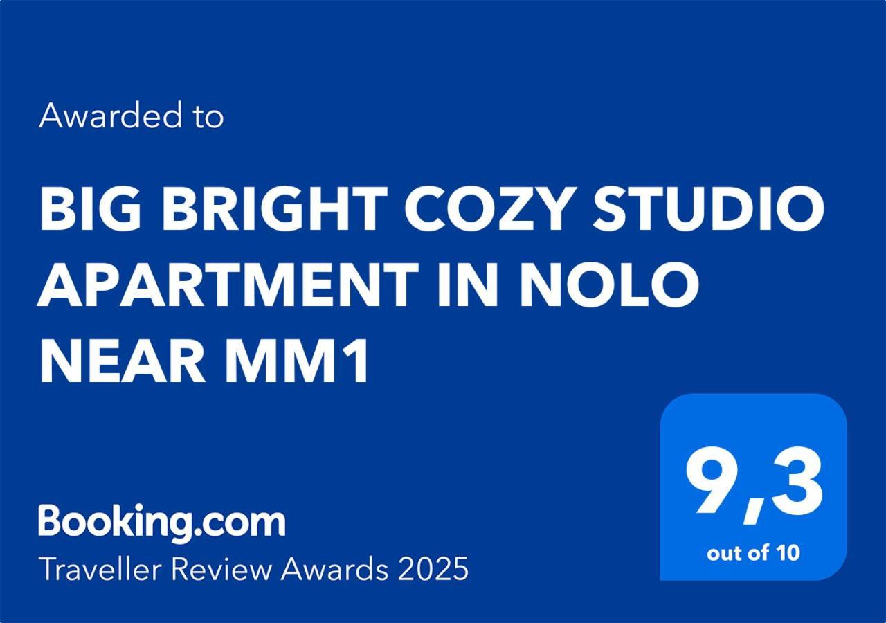 Big Bright Cozy Studio Apartment In Nolo Near Mm1 Milaan Buitenkant foto
